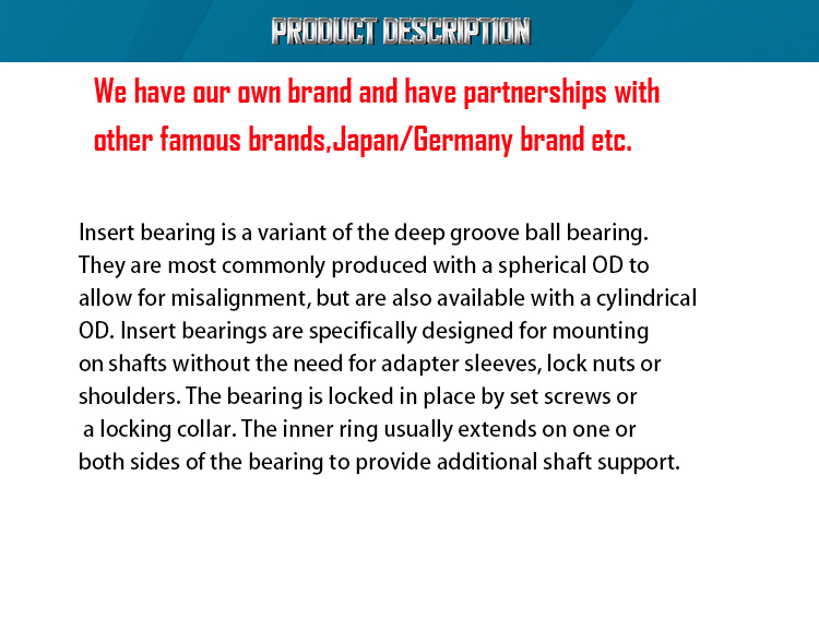 Insert Bearings